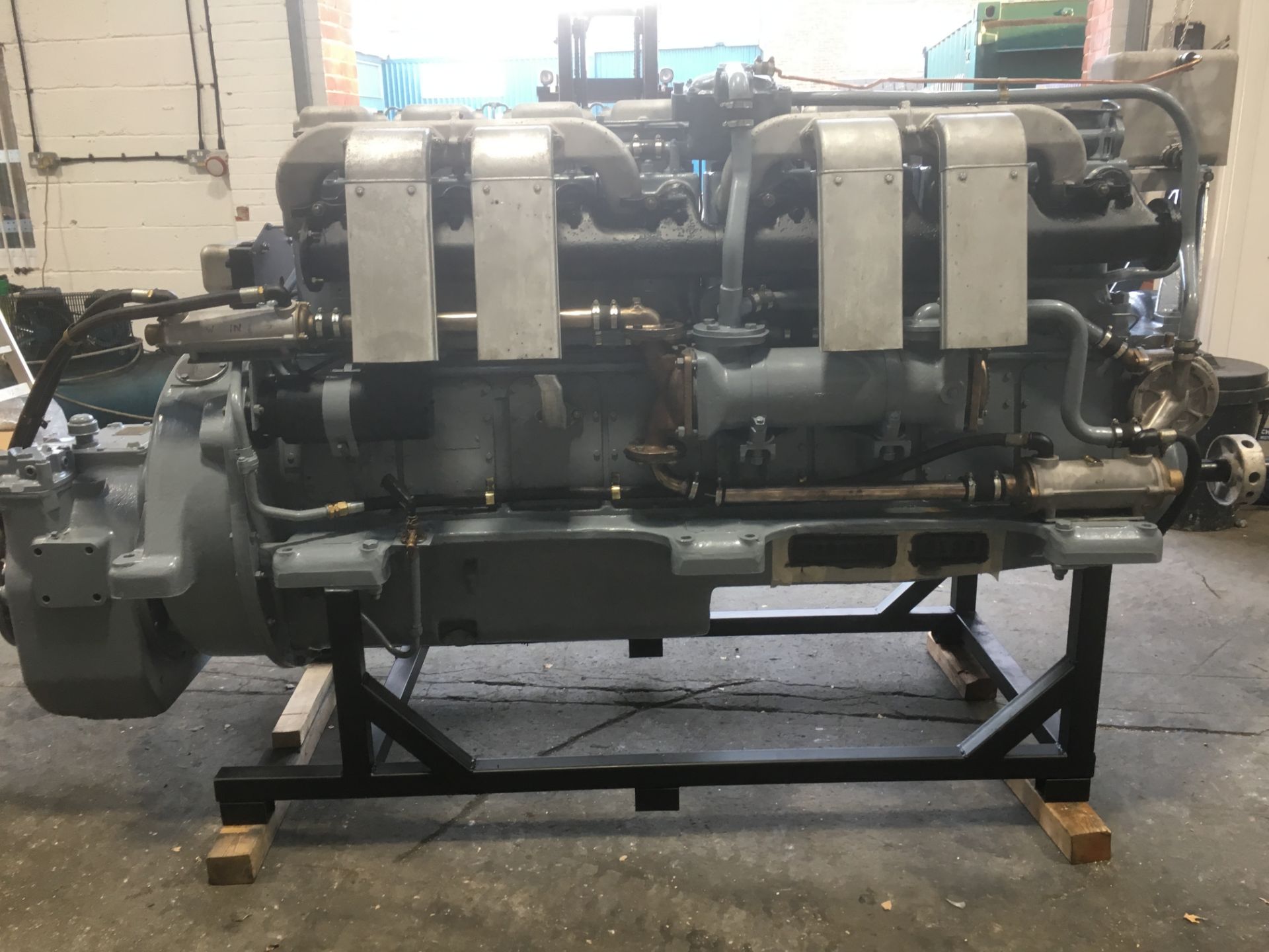 A Gardner Reconditioned Model 8L3B Marine Diesel Engine - Image 2 of 5