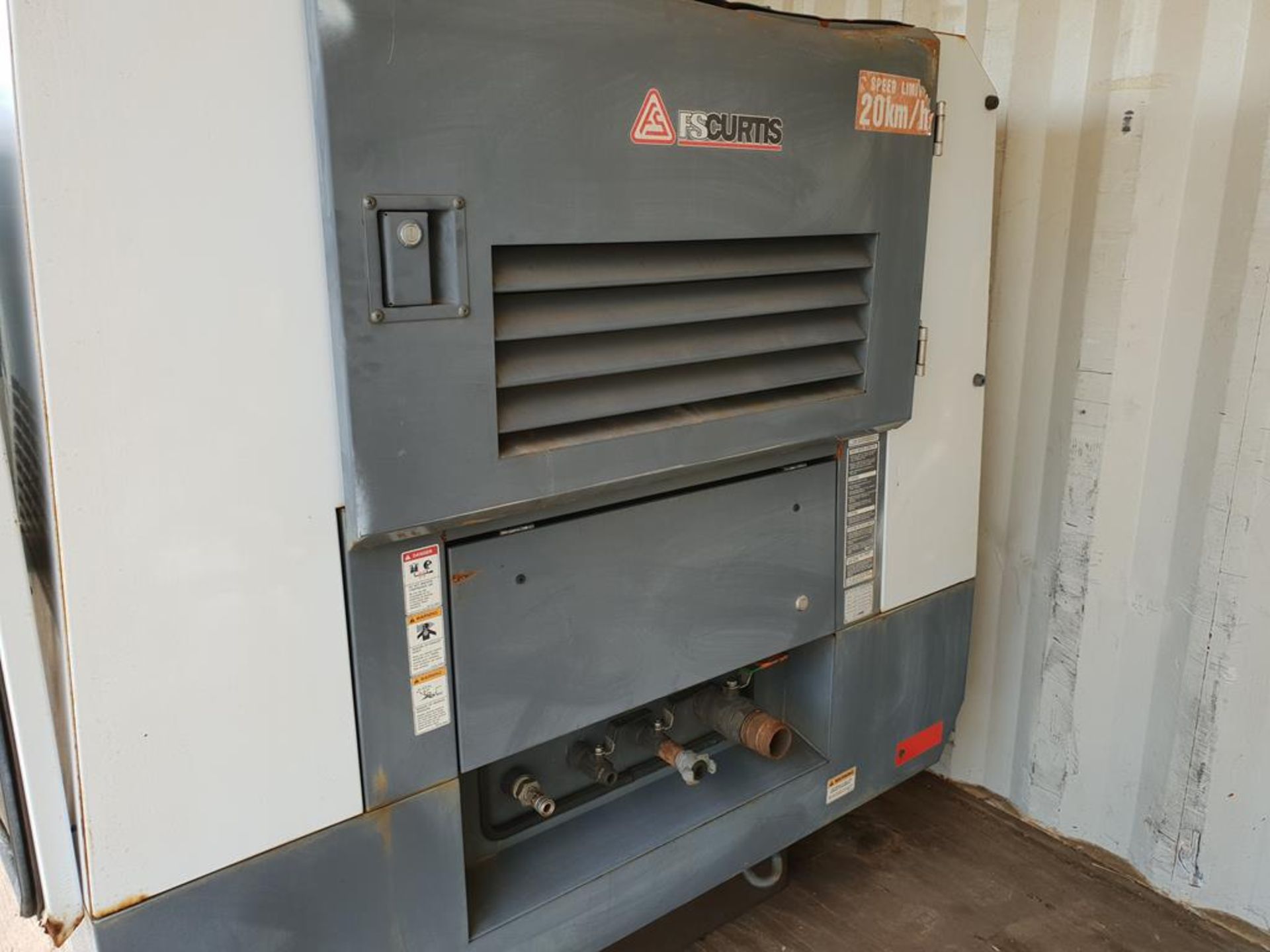 Hino FS Curtis Fac-2IP Air Compressor. - Image 7 of 8