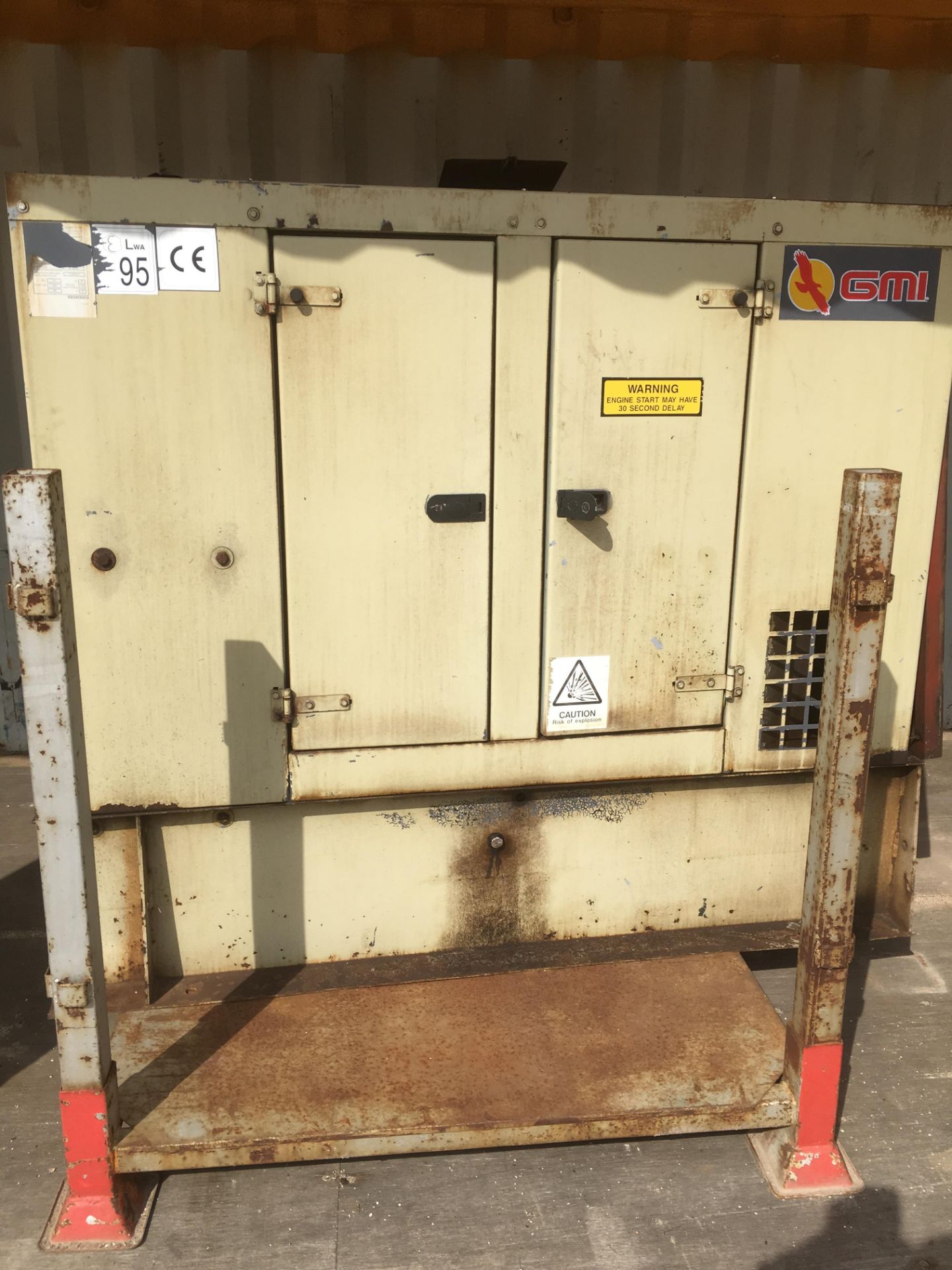 Deutz 33KVA Standby Generator in Cabinet