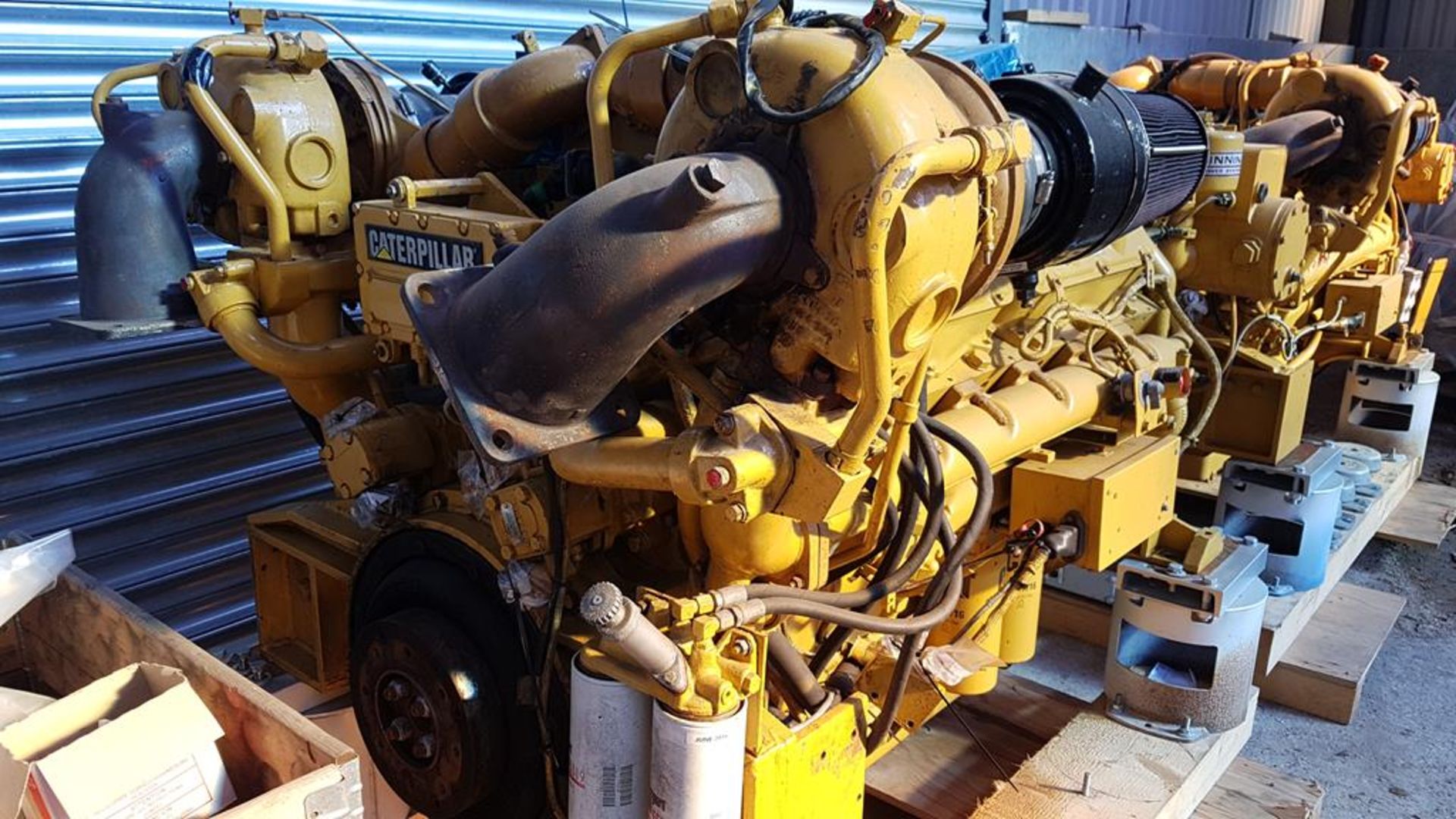 Caterpillar Type 3412, 1250HP, Marine Diesel Engine - Image 5 of 7