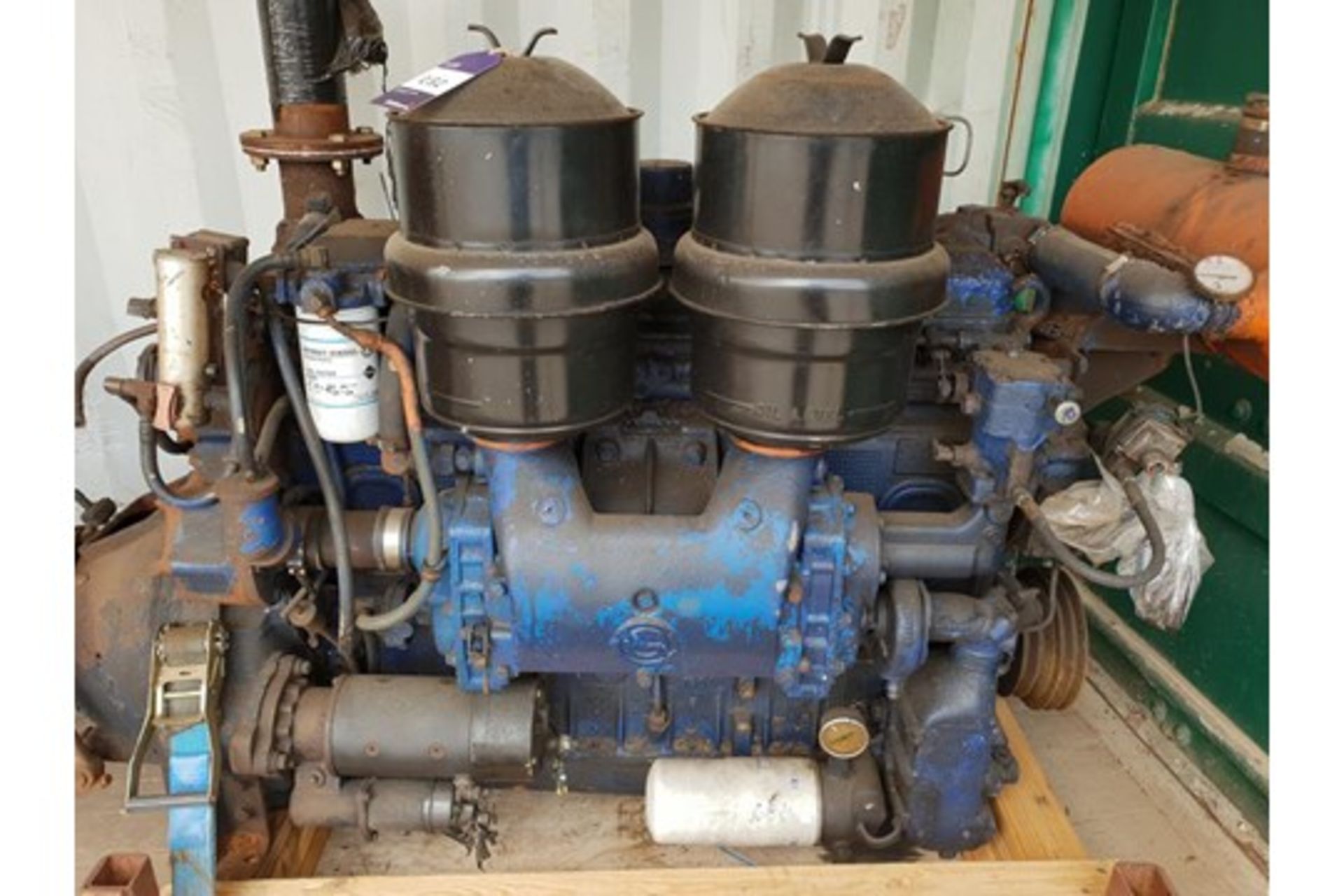 GM Detroit 71 6 Cylinder Marine Diesel Engine - Image 2 of 6