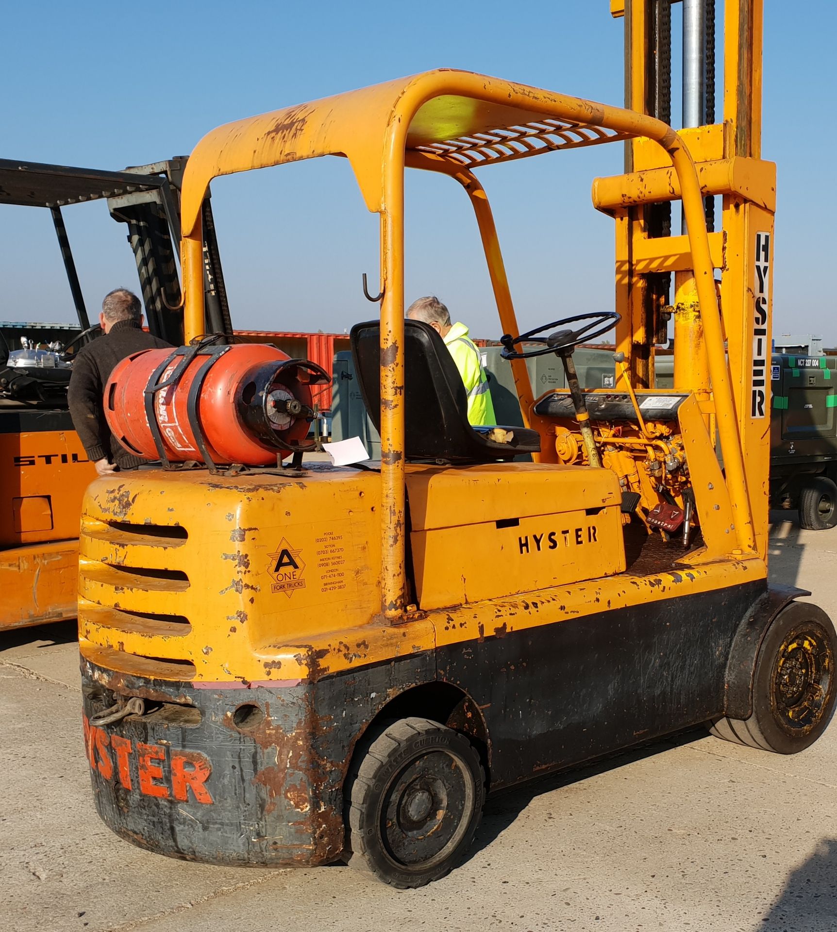 Hyster Model S100 Gas Powered JIB Truck - Image 6 of 6