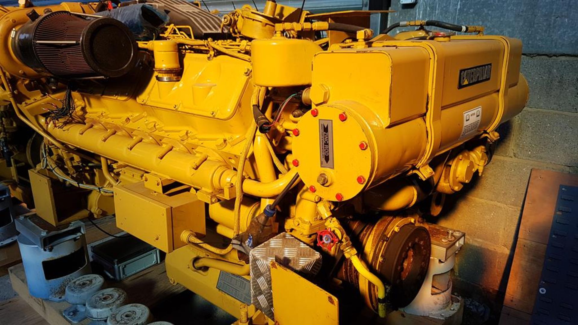 Caterpillar Type 3412, 1250HP, Marine Diesel Engine - Image 3 of 7