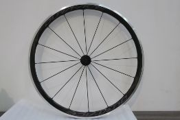 New boxed Shimano Dura Ace WH-R9100 PI Tubular Front Wheel with Nipple Wrench, Valve Extension (and