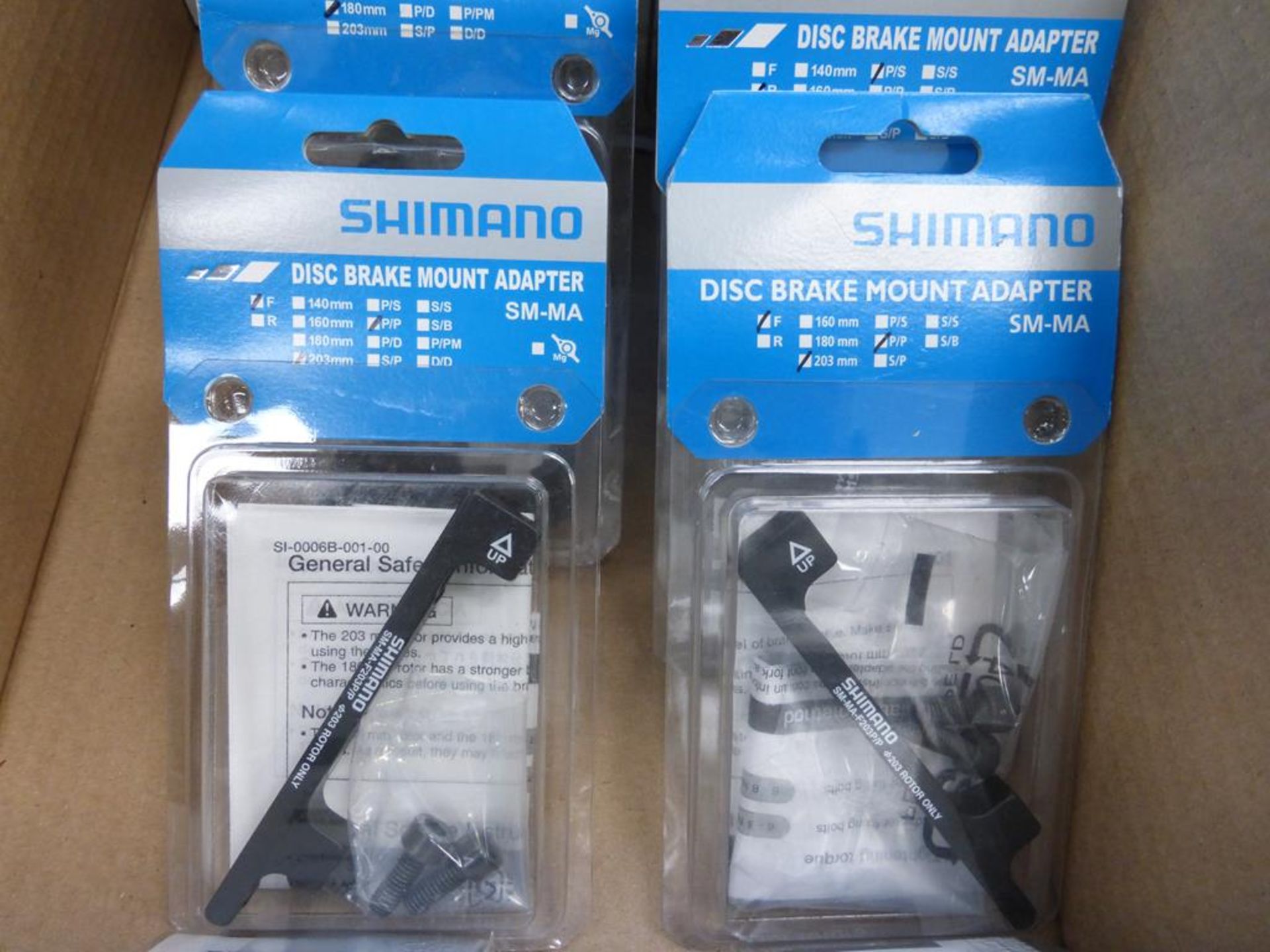 Shimano Disc Brake Mounted Adapters - Image 4 of 9