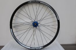 A New Boxed Hope Tech MSE Pro 4 110 Blue Front Wheel