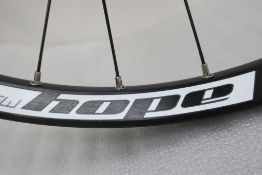 A New Hope Tech 35W Rim (584 x 35) with fitted Hope Hoops E-D Hub Red (A/F)