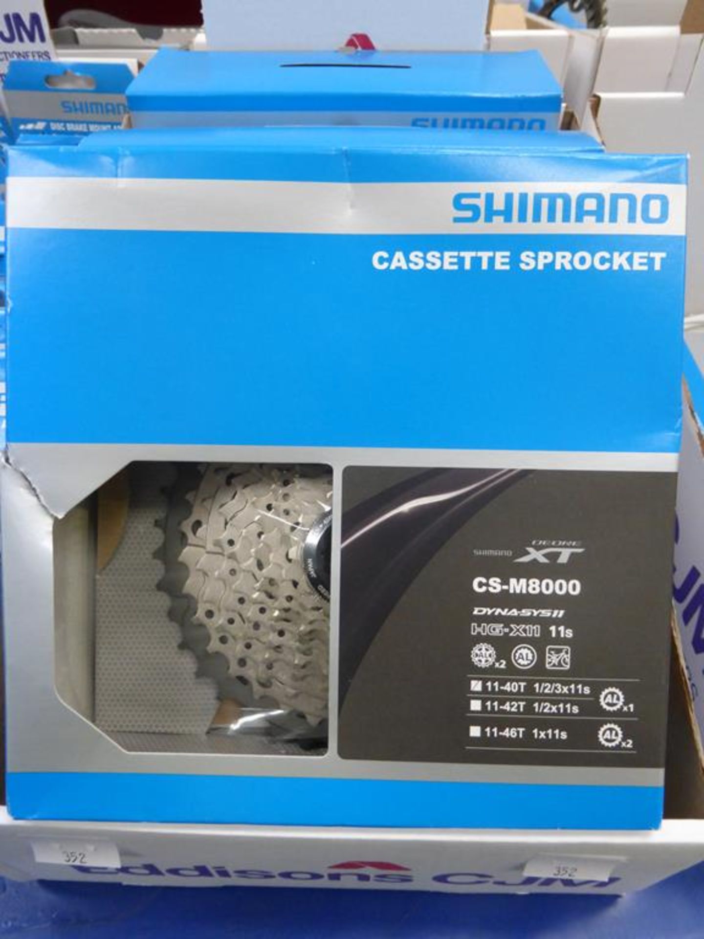 Shimano Cassette Sprockets - Image 2 of 4