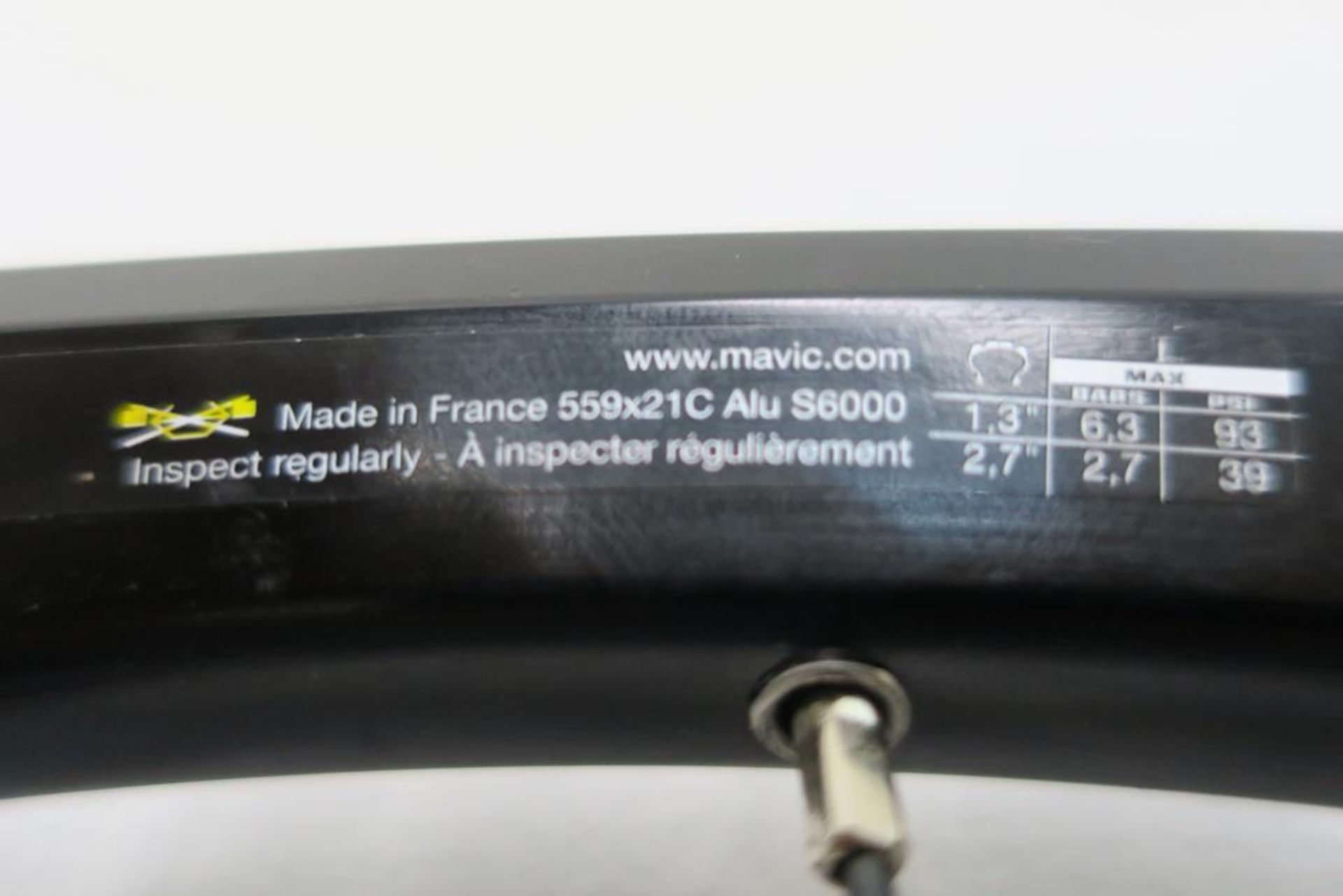 A New Mavic EN521 26" Disc Rear Wheel on a Hope 150mm Pro 2 Hub Blue Shimano - Image 5 of 11