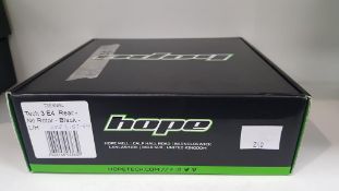 Hope Tech 3 E4 Rear-no Rotor- Black L/H