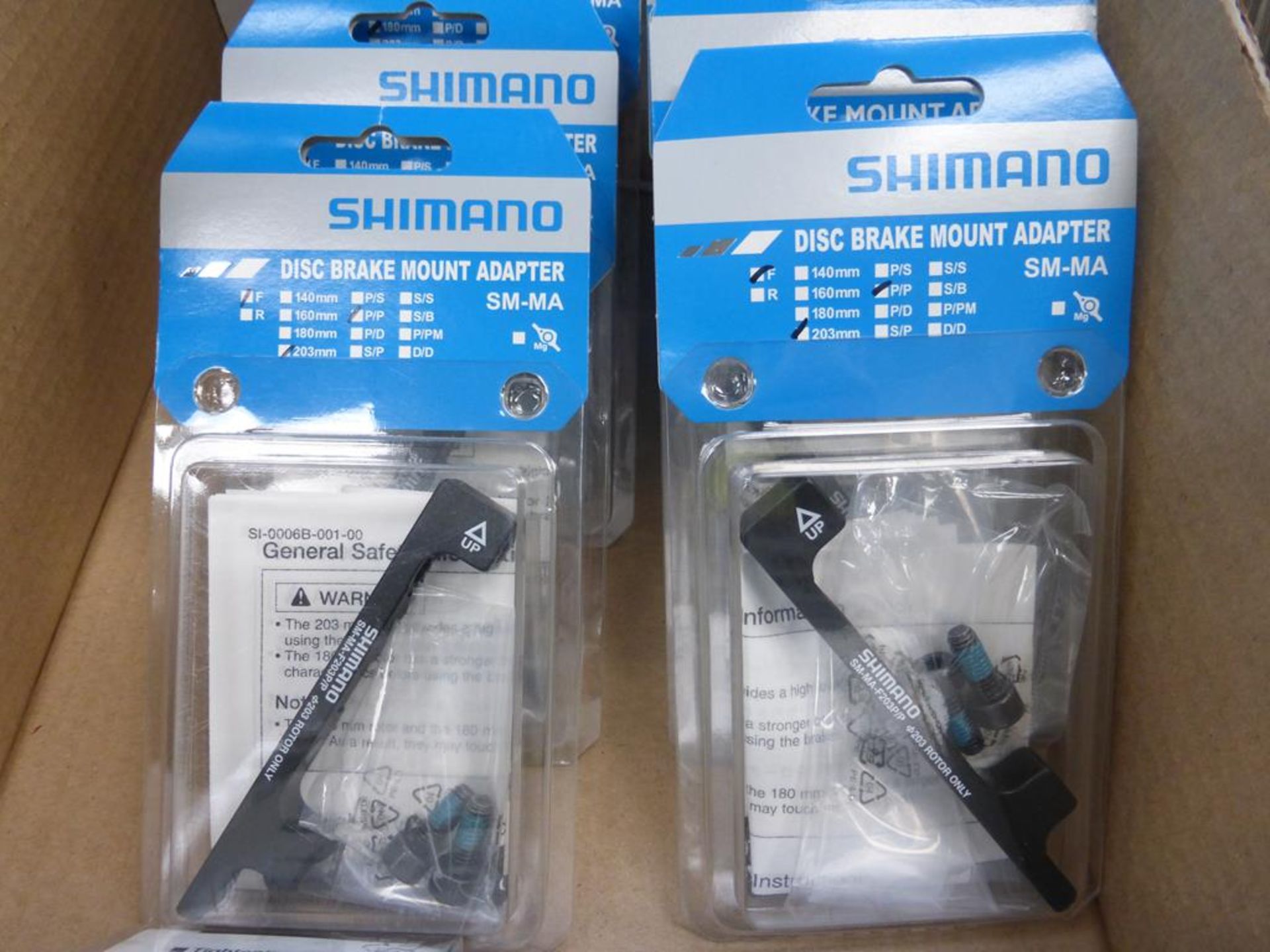 Shimano Disc Brake Mounted Adapters - Image 3 of 9