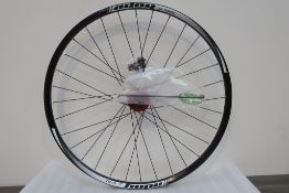 A New Boxed Hope Tech XC 26" Pro 4 Red Front Wheel