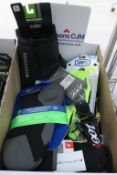 Box of assorted Cycling Apparel