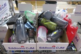 Assorted Camelbak Bottles and assorted Bottle Cages