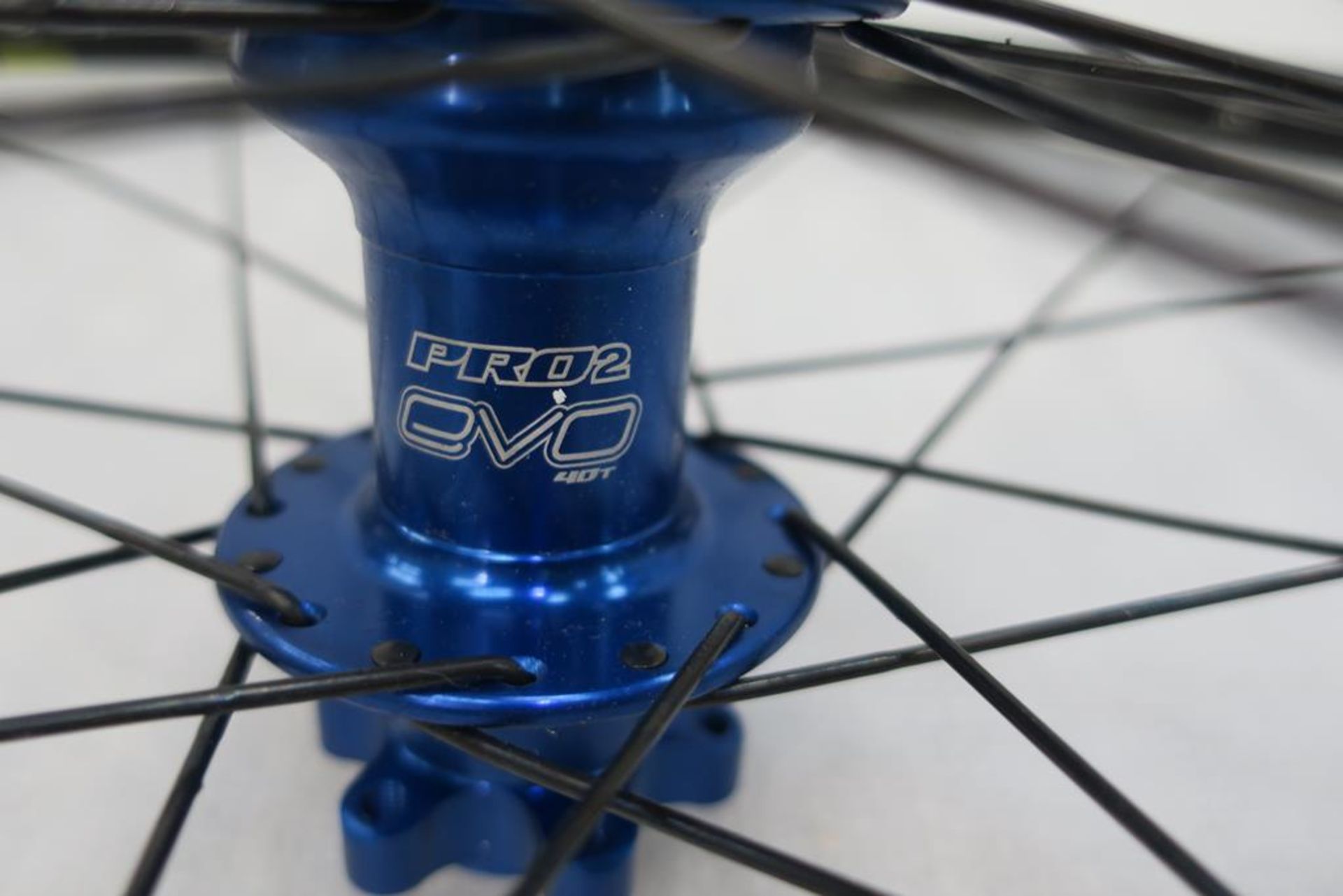 A New Mavic EN521 26" Disc Rear Wheel on a Hope 150mm Pro 2 Hub Blue Shimano - Image 8 of 11