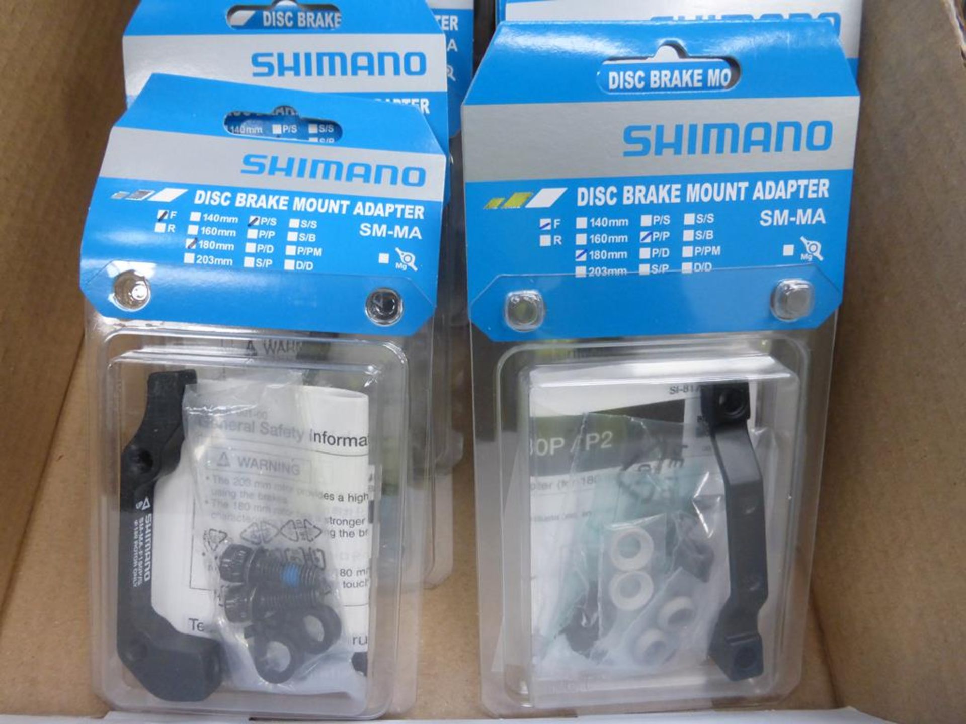 Shimano Disc Brake Mounted Adapters - Image 2 of 9