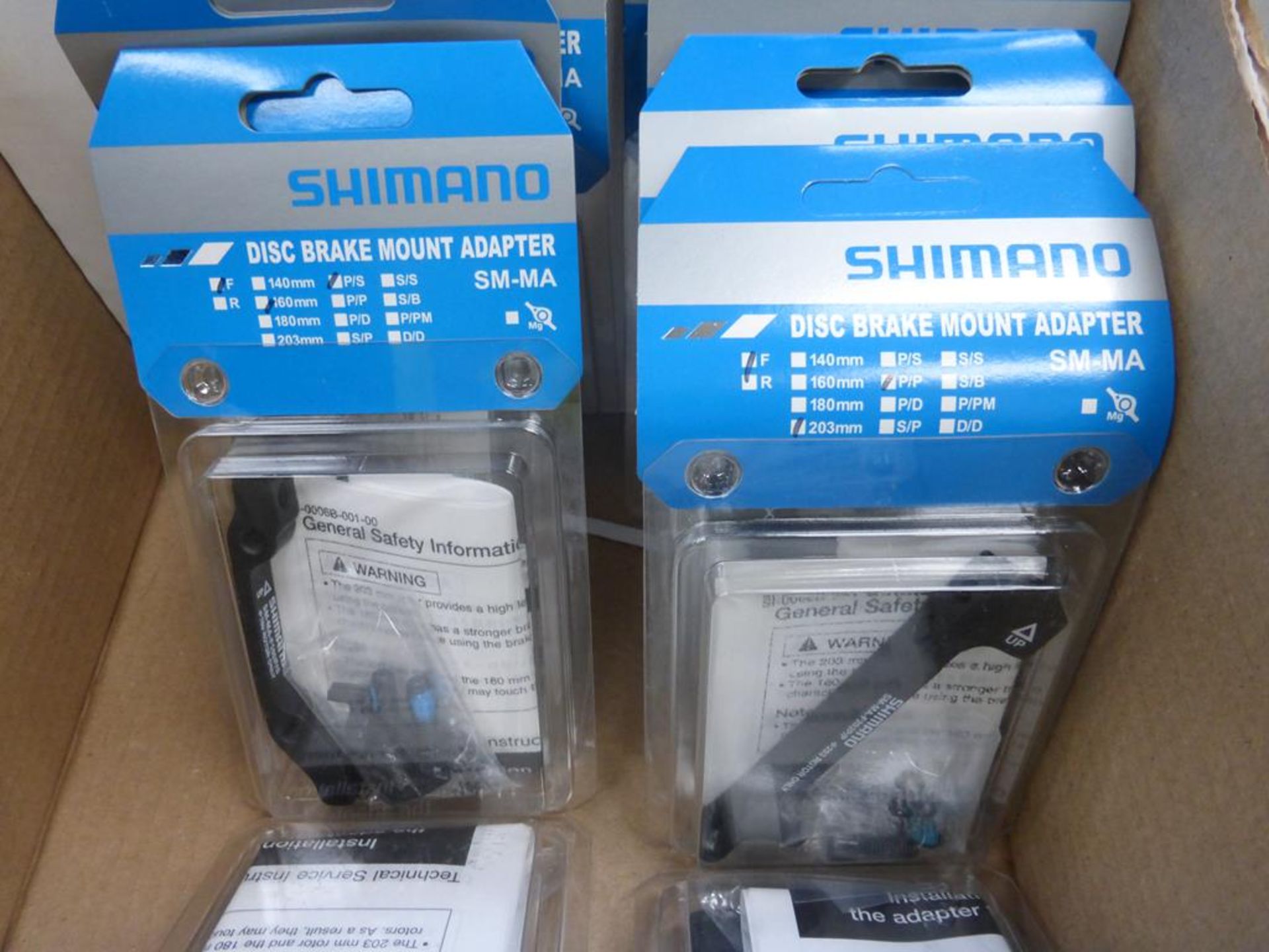 Shimano Disc Brake Mounted Adapters - Image 7 of 9