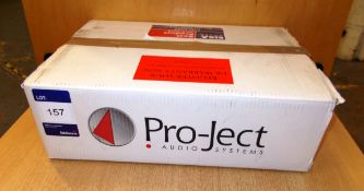 Pro-Ject BTER Turntable, white (boxed), RRP £239 (collection Monday 29 April ONLY - please do not