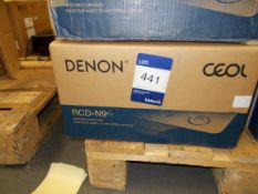 Denon RCD-N9 Network CD Receiver, White (boxed) (collection Monday 29 April ONLY - please do not bid