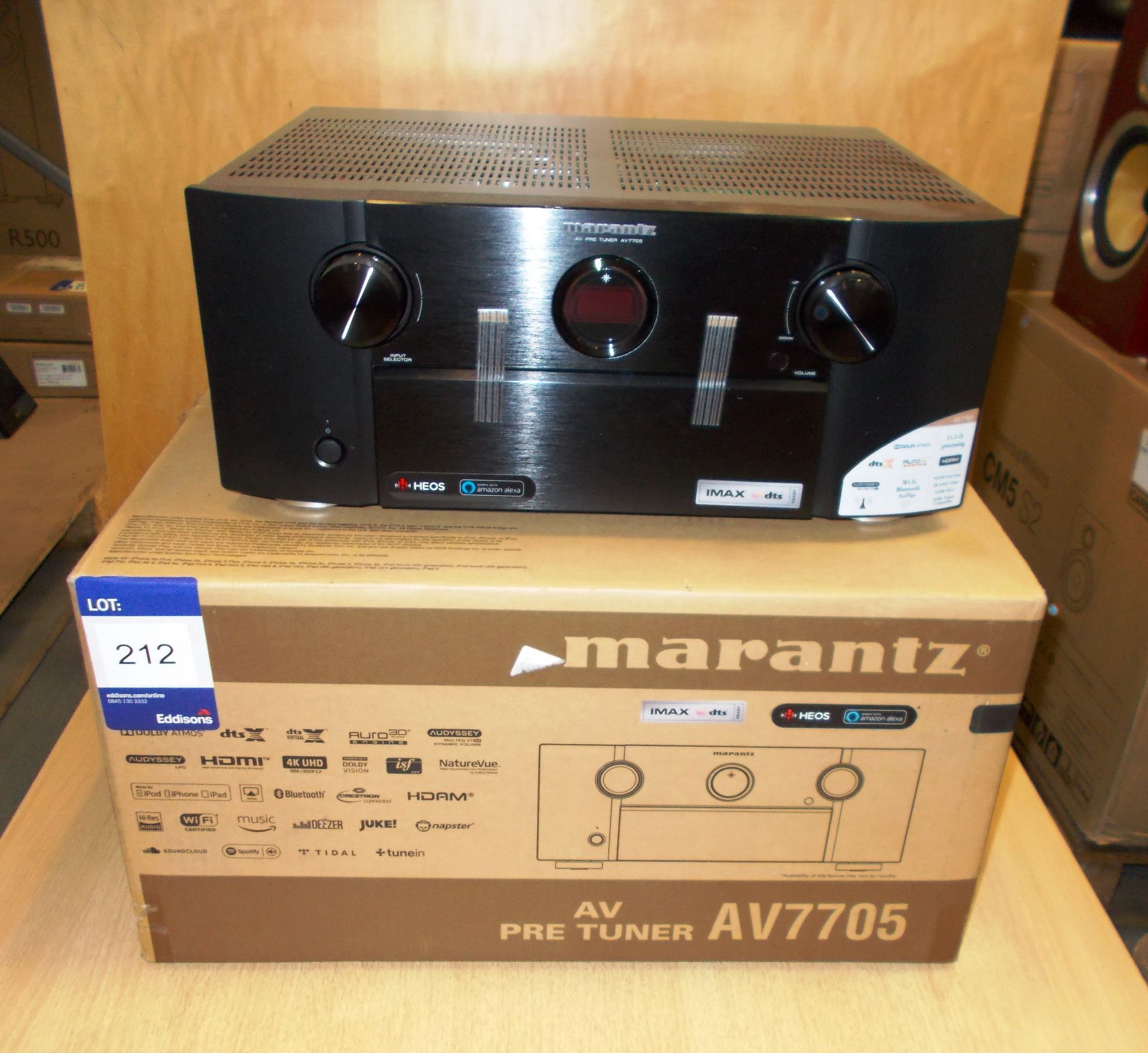Marantz AV 7705 Pre-Tuner (on display) - RRP £1,900 (collection Monday 29 April ONLY - please do not