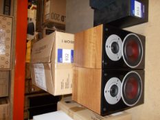 Pair of Dali Zensor 1 Light Walnut Speakers (on display) – RRP £149 (collection Monday 29 April ONLY