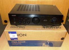 Denon PMA-520AE Integrated Amplifier (on display) – RRP £180 (collection Monday 29 April ONLY -