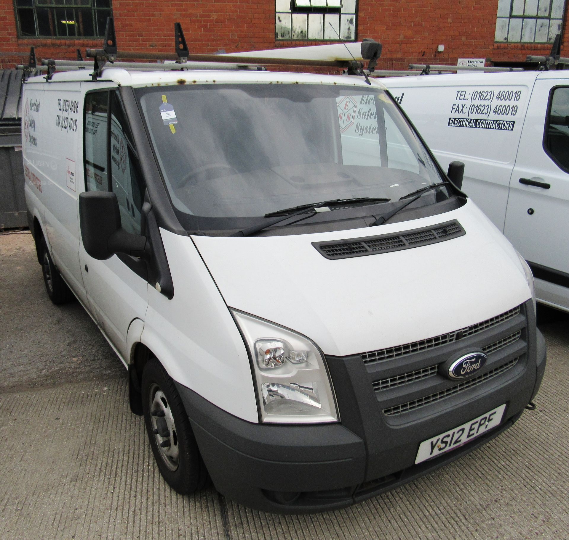 Ford Transit 100 T260 FWD Panel Van, registration YS12 EPF, first registered 27 June 2012, MOT until