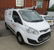 Ford Transit Custom 290 Trend E-Tec Panel Van, registration WG64 VRN, first registered 31 December