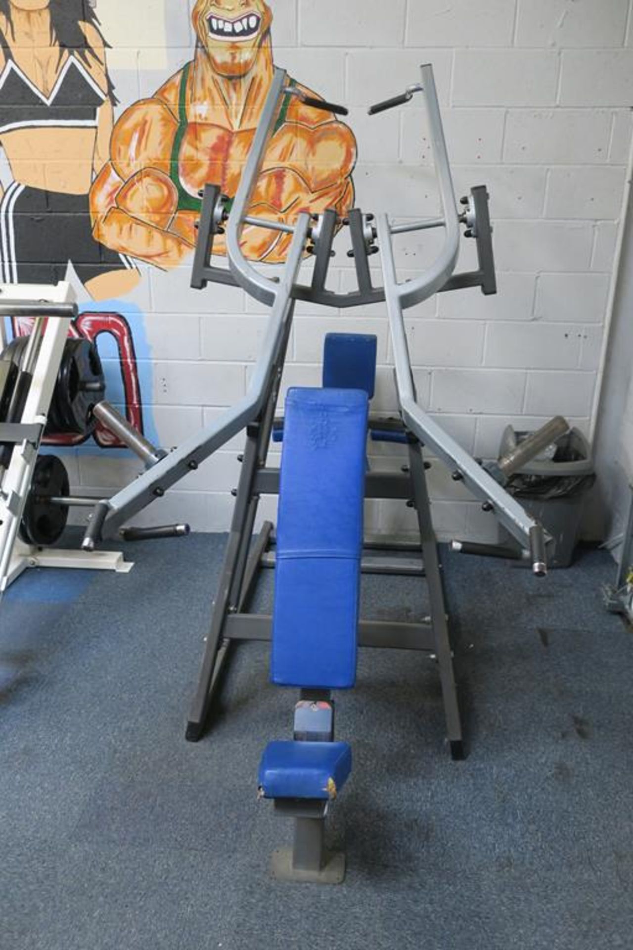 Combination Plate Loaded Incline Chest Press/Reverse Pull Down