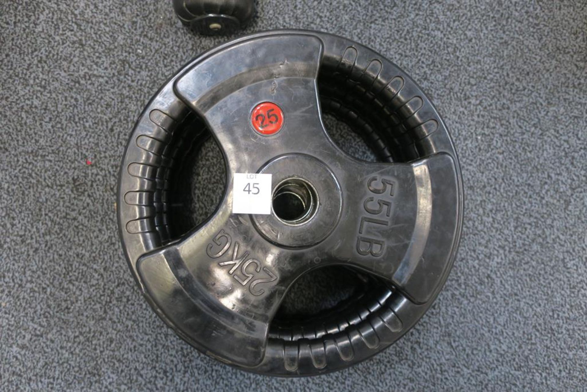 4 x 25Kg Rubber Covered Plates