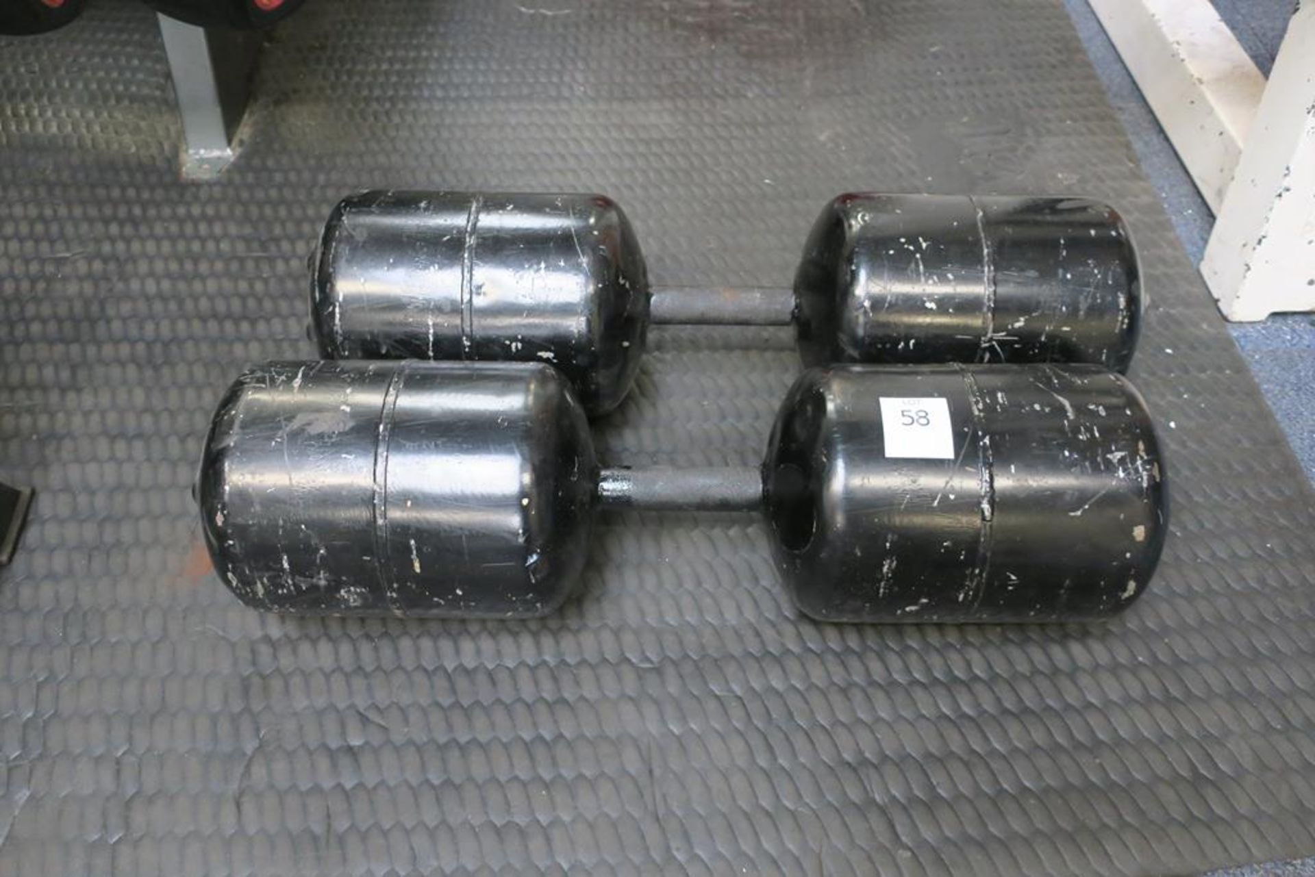 Pair of 80Kg Dumbbells