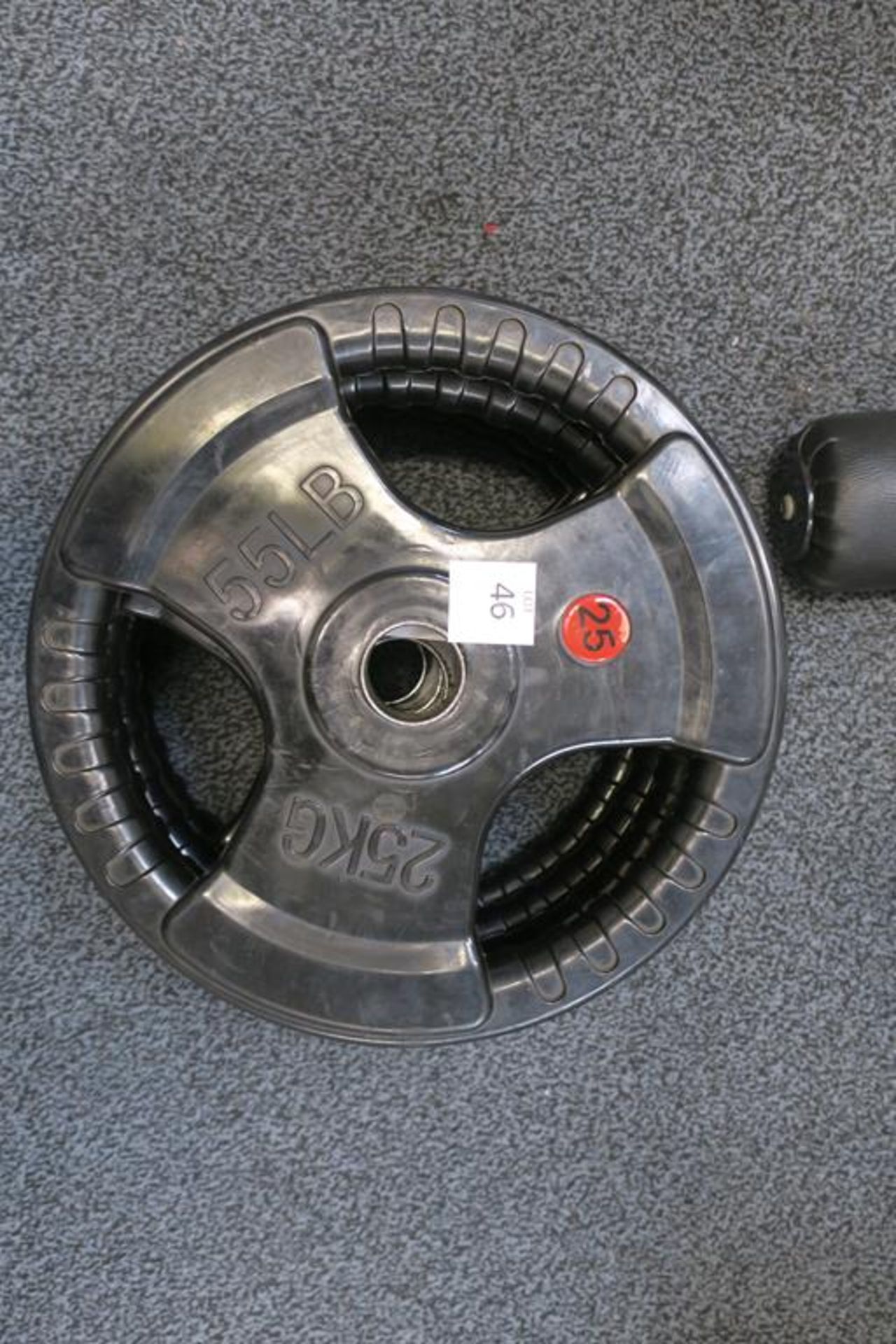 4 x 25Kg Rubber Covered Plates