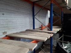 3 x Bays of boltless pallet racking (contents not included)