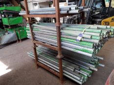 Quantity of scaffold tubes (125-180cm lengths)