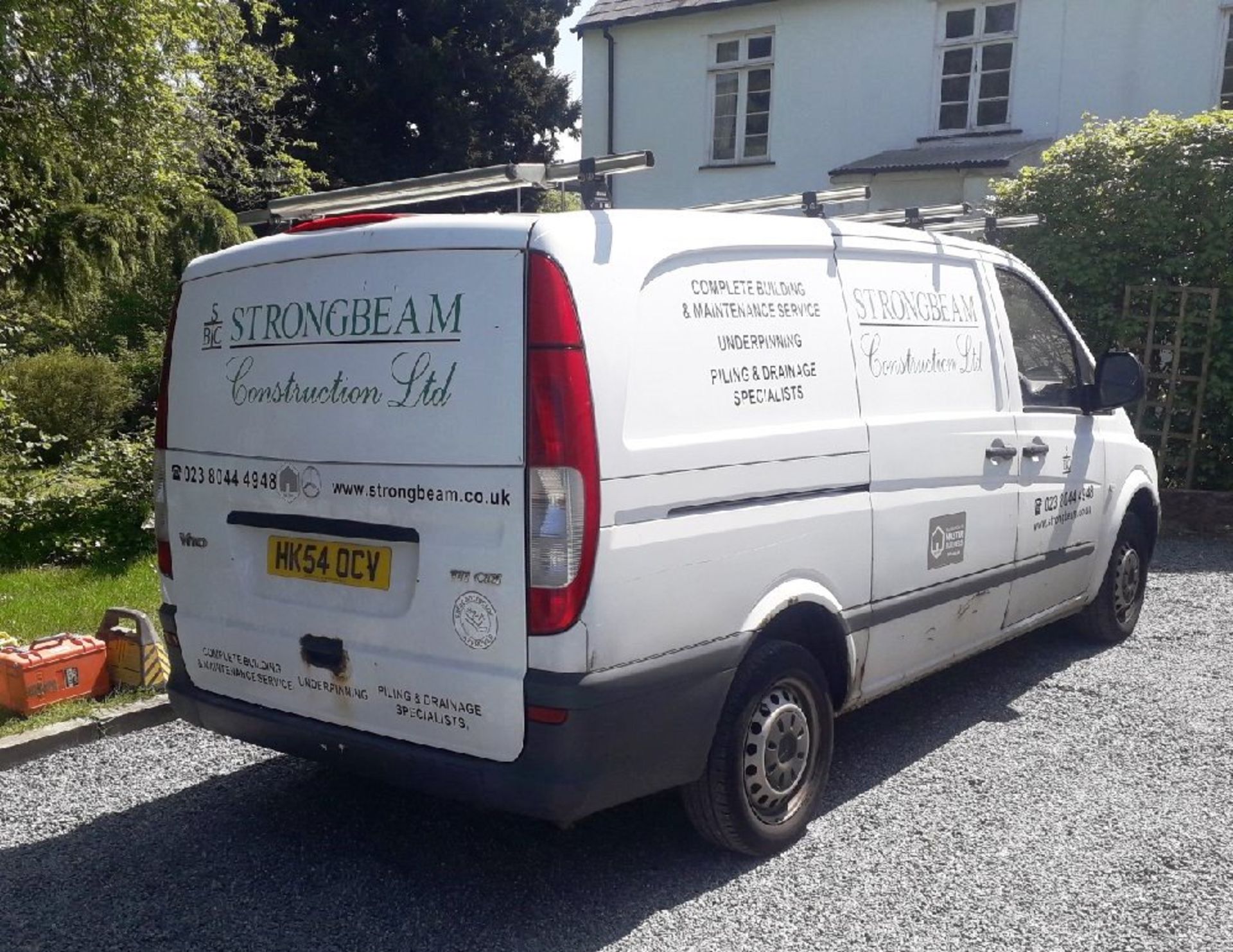 Mercedes Benz Vito Van with Rhino Roof Bars, Registration HK54 0CV, Odometer 109931, 2 x keys, MOT - Image 6 of 15