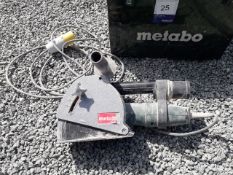 Metabo MFE30 wall chaser, serial number 01119390 boxed, 110v