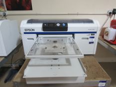 Epson Sure Colour F2000 DRG Colour Printer (SQSE002609), ink installed, 3 near full