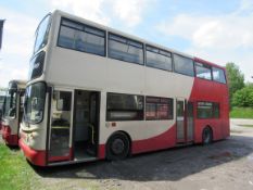 Volvo Double Decker Bus Type B7TL WB5150. Registra