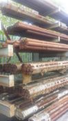 38 Tonnes of Round Bar, AISI 4140 Alloy Steel 210 pieces 68mm x 4984mm long 60 pieces 68mm x