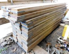 90 Mixed length scaffold boards