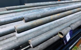 Approx. 64 mixed length scaffold tube 10’-17’