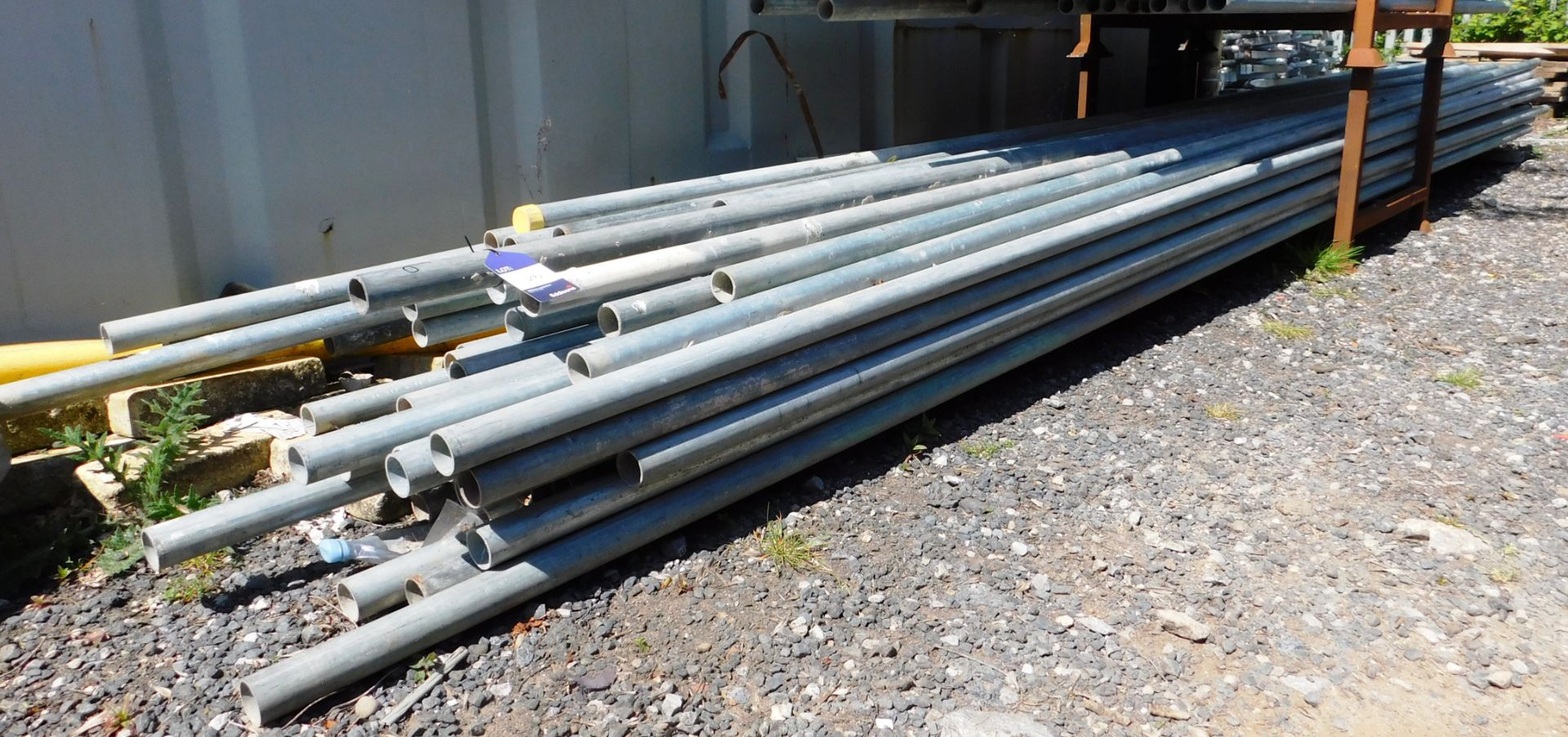 Approx. 100 mixed length scaffold tube 17’-21’ - Image 2 of 2