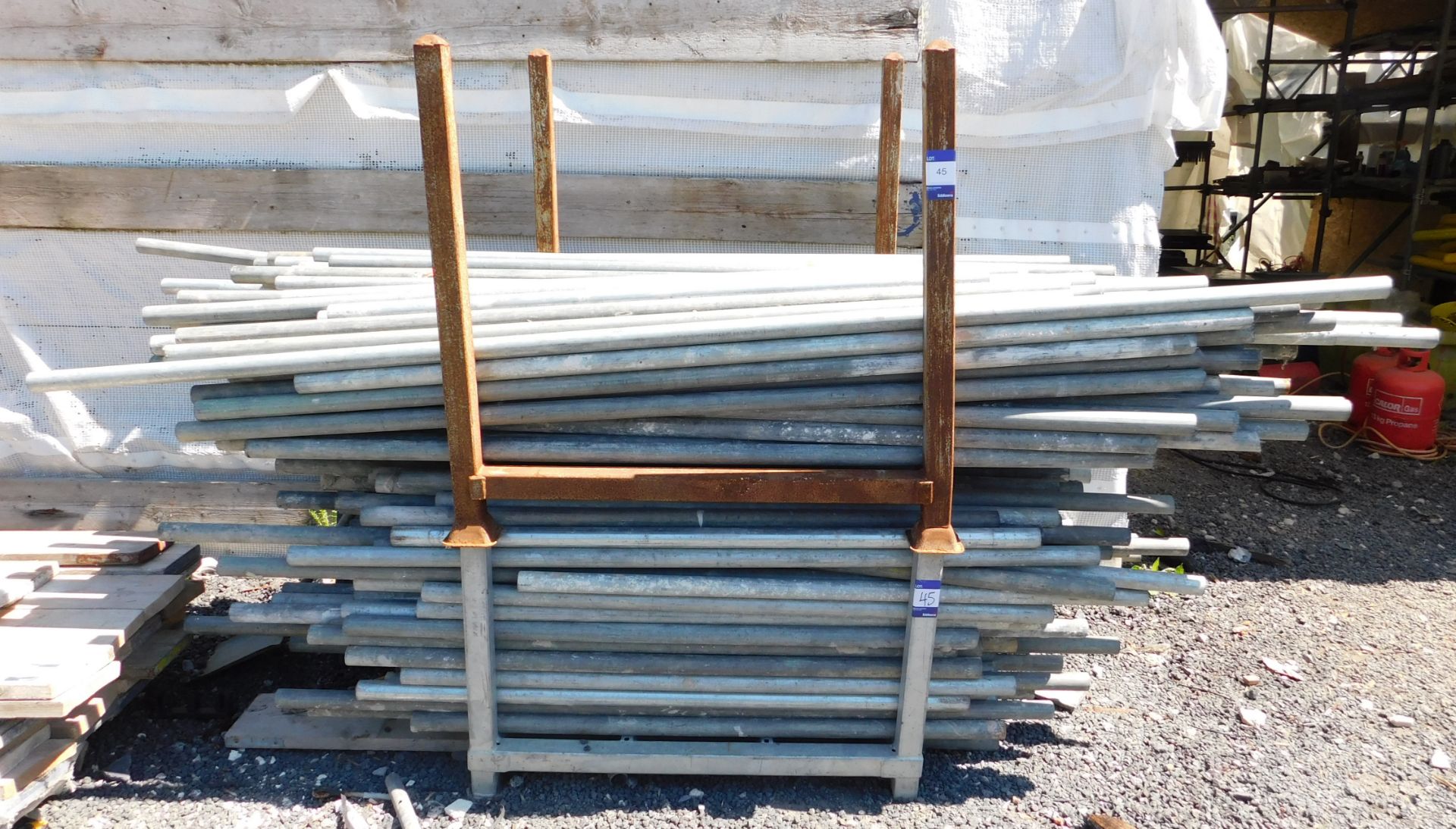 Approx. 400 mixed length scaffold tube 5’-10’