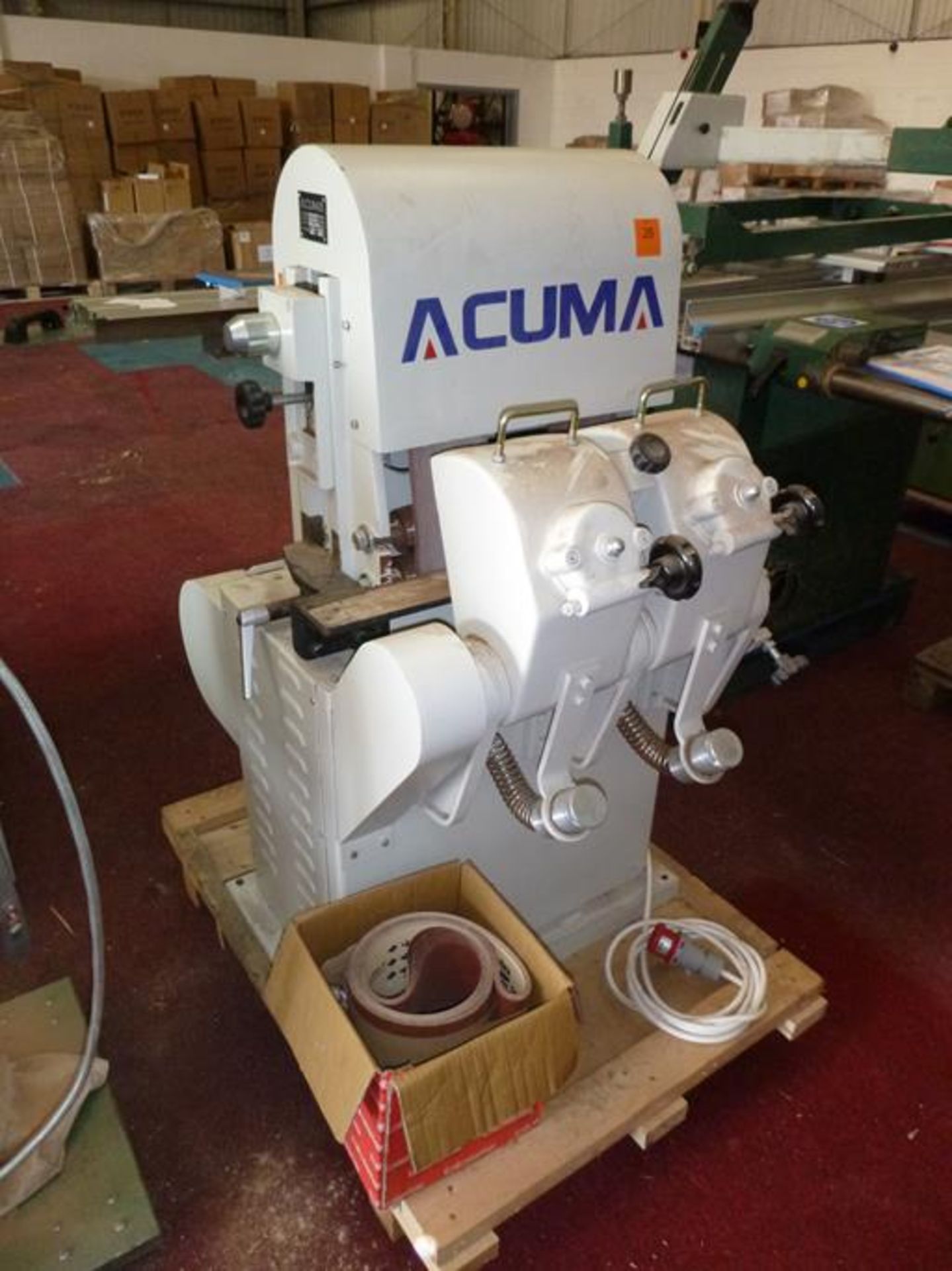 Acuma Double Belt Round Rod Sander