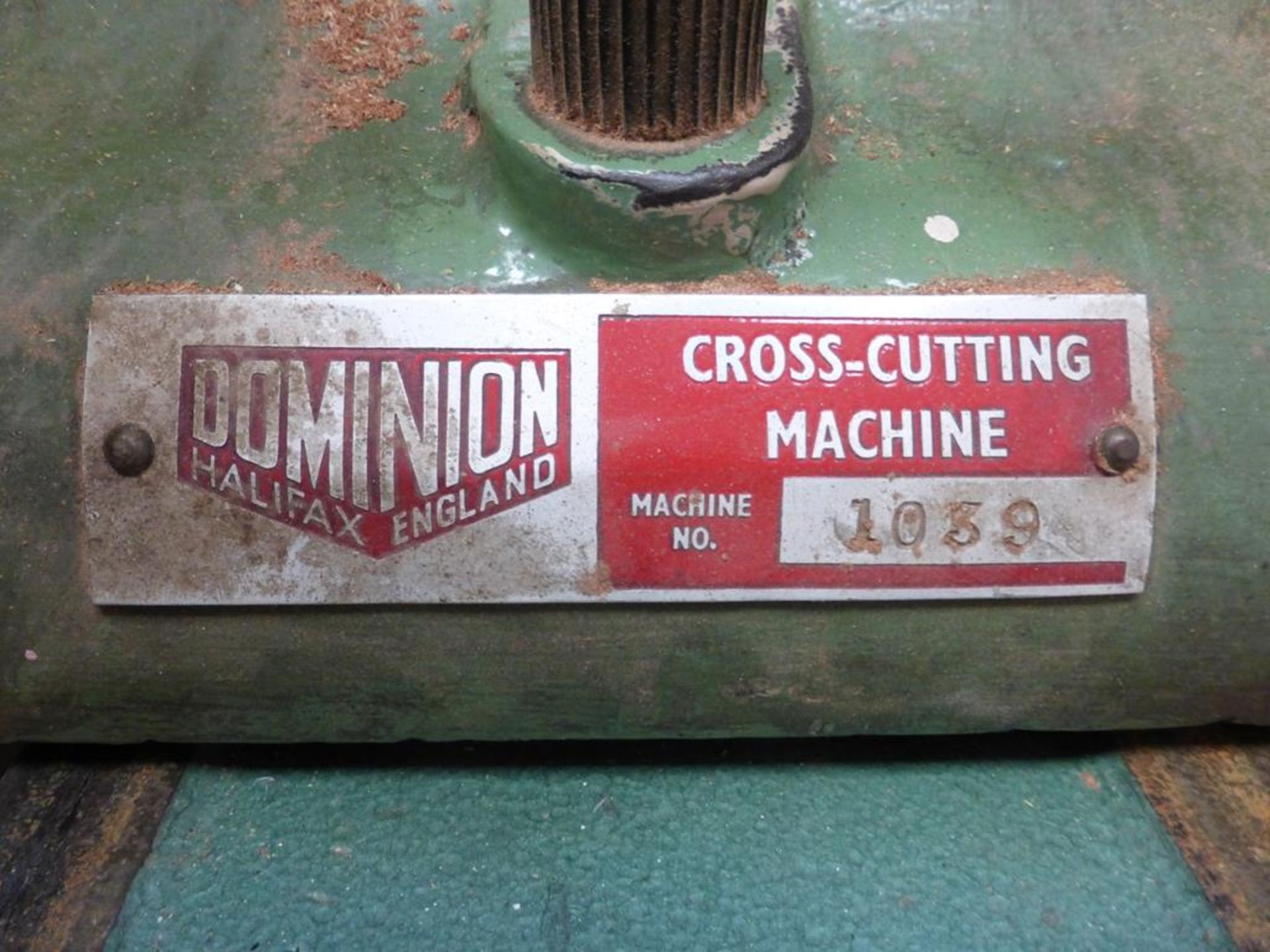 Dominion Cross Cut Machine - Image 5 of 6
