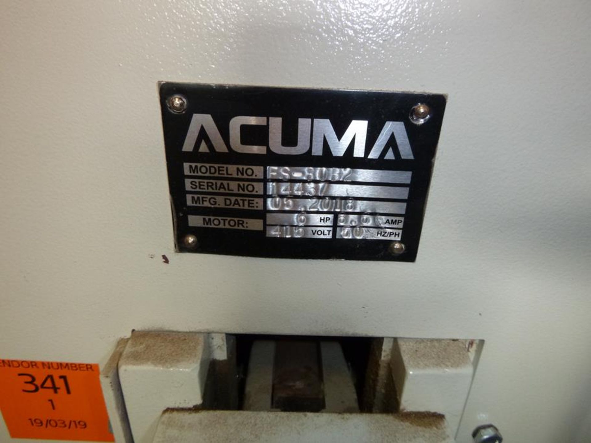 Acuma Double Belt Round Rod Sander - Image 4 of 8