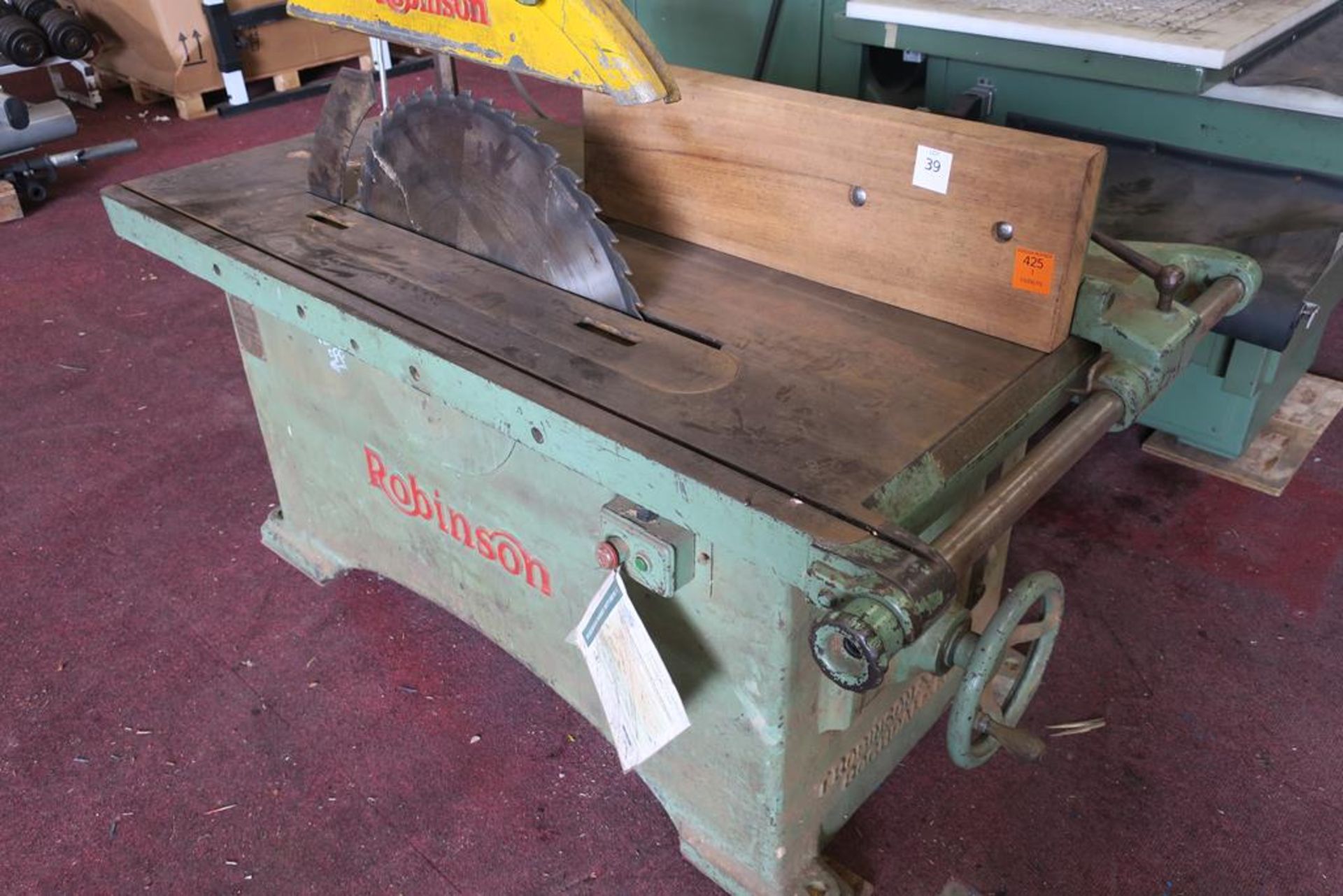 Robinson Ripsaw 24" VR/T 5 foot Bed fitted with Crompton S10 Brake - Image 11 of 11