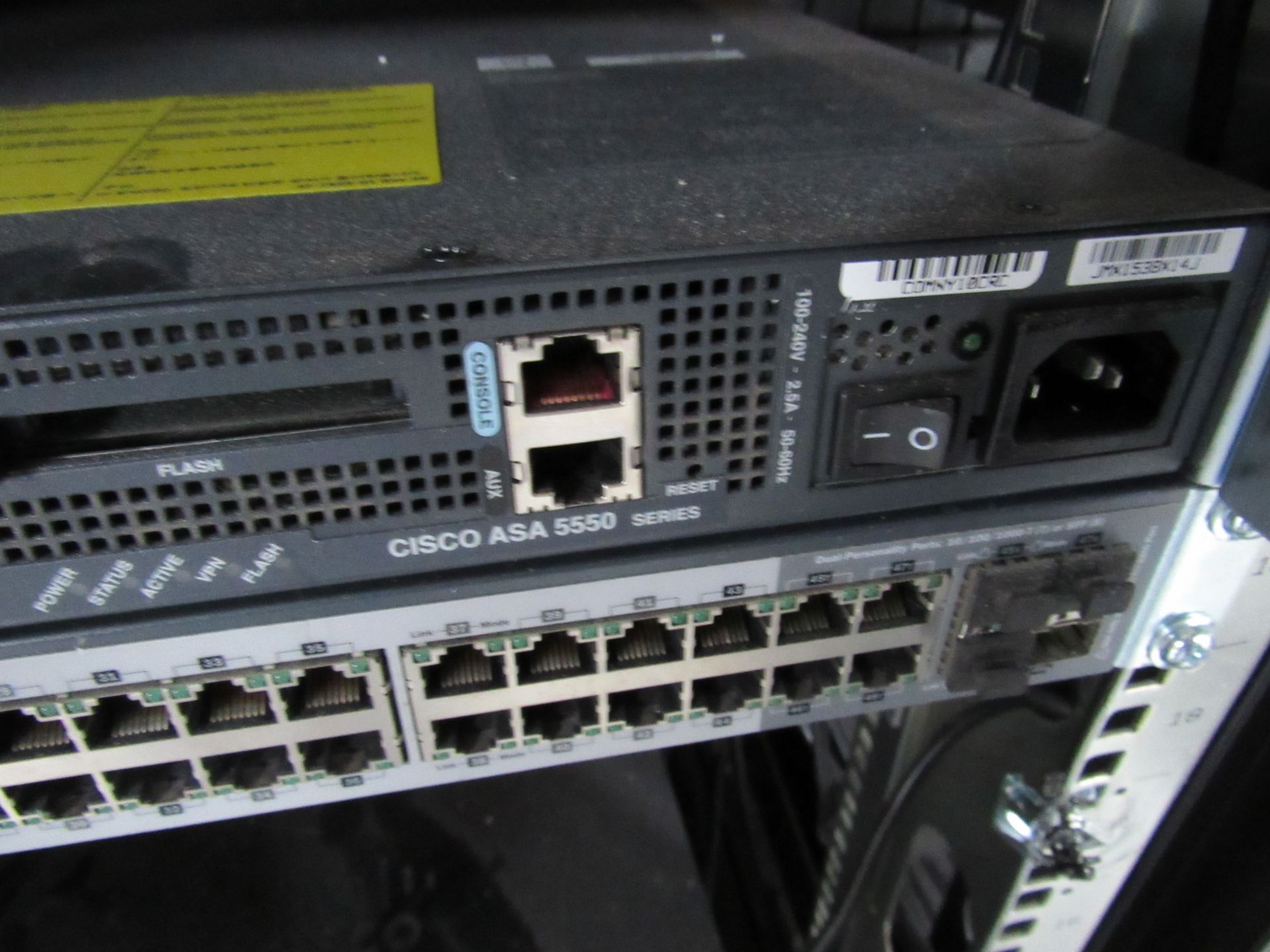 Cisco CISCO ASA5550 Firewall [ASA5550-BUN-K9] 4GB RAM Switches - Image 2 of 2