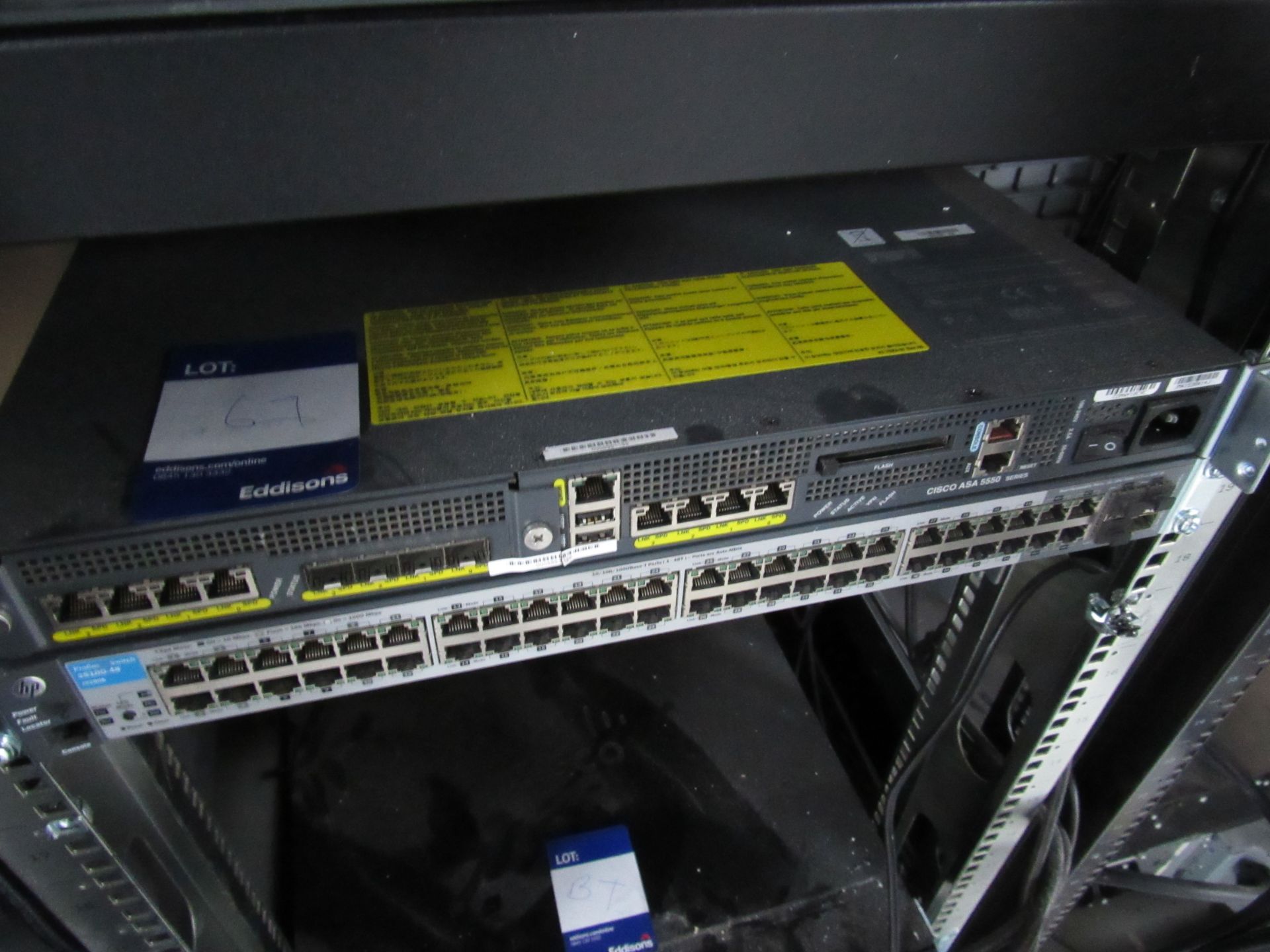 Cisco CISCO ASA5550 Firewall [ASA5550-BUN-K9] 4GB RAM Switches