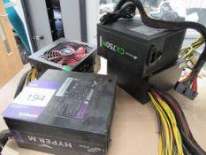 4 various power supply’s